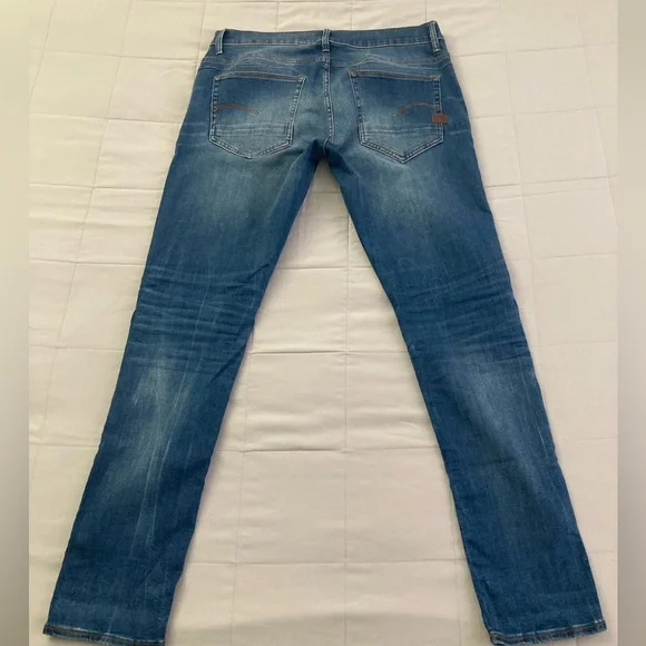 G-STAR RAW D-STAQ 5-POCKET men’s Slim width 33 length 32 light blue